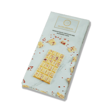 טבלת שוקולד לבן ופטל