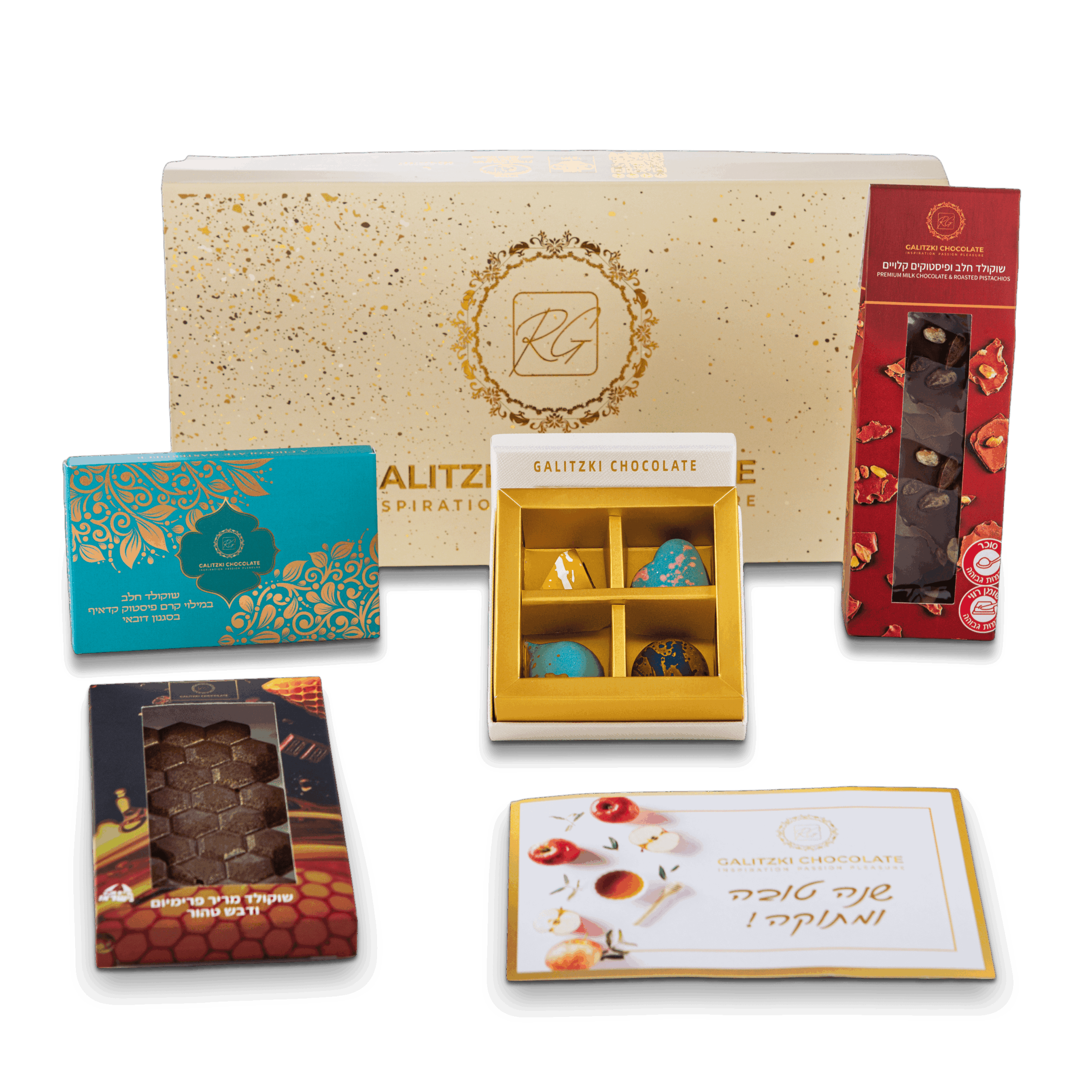 מארז לראש השנה GOLD FINE GIFT