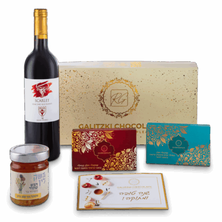 מארז לראש השנה GOLD – WINE & DUBAI